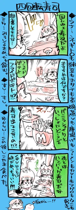 ミクウナ四コマです。 