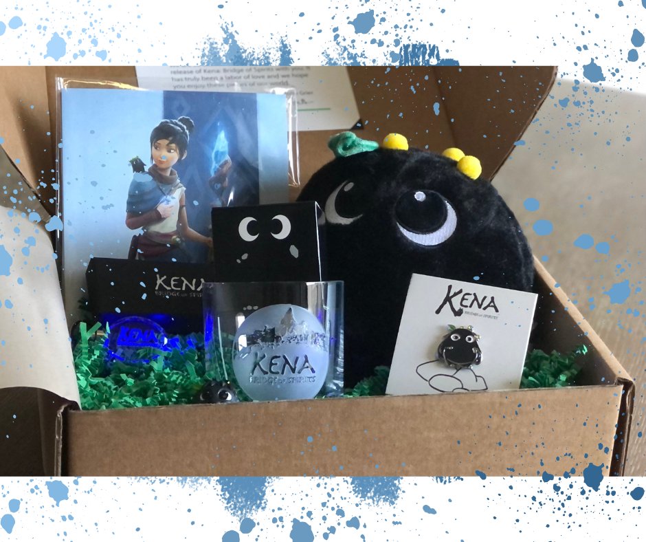 emberlab's tweet photo. 🧡KENAversary Giveaway!🧡
It's been a year since the release of Kena: Bridge of Spirits and we are celebrating with a BIG giveaway!
Up to five (5) winners will receive a digital game code (PS4, PS5, PC) plus this awesome Kena Kit!
See image in thread for details on how to enter. https://t.co/GHdBKU7vUo