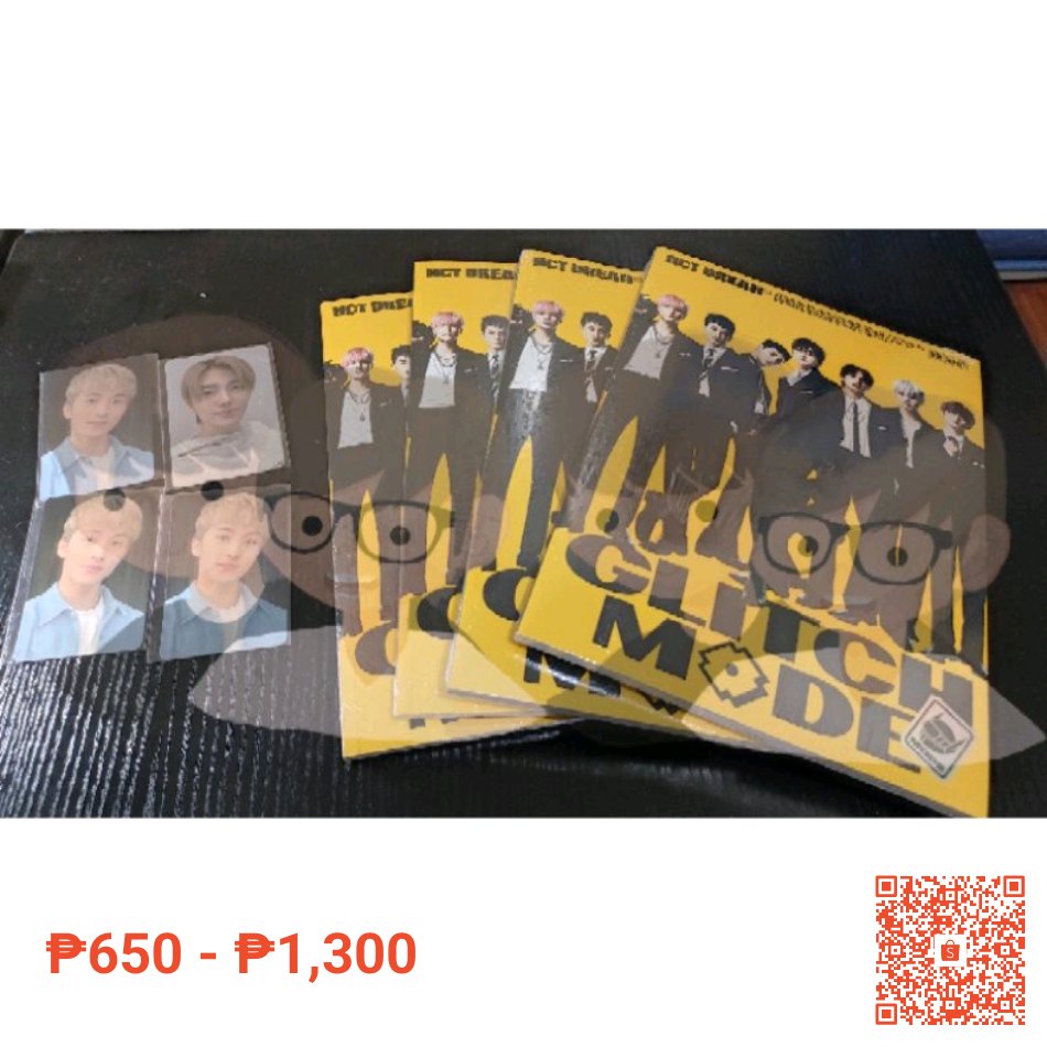 moorksells's tweet photo. wts lfb ph nct dream glitch mode scratch version sealed smts pob mark jaemin 

pc only, pb + pc, pb only

I'm selling [ONHAND] [SEALED] NCT DREAM GLITCH MODE SMTOWN AND STORE POB PC WITH SCRATCH VERSION for ₱600 - ₱1,300. Get it on Shopee now! https://t.co/vu8aA0WiUn #ShopeePH https://t.co/zza0iv98mC