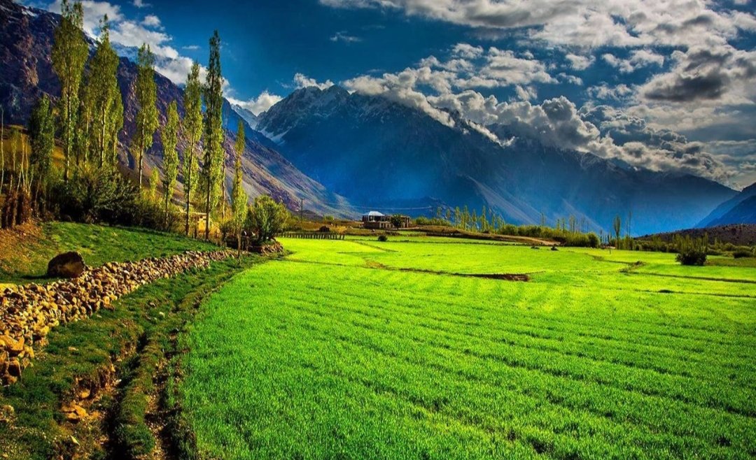 Advpakistan1's tweet photo. The #HoparValley is a #scenic portion of the #NagarValley in #GilgitBaltistan, in #Pakistan. It is about 10 km away from #NagarKhas, the principal #city of the #NagarValley. Hopar Valley is home of the #Spantik and #Hoparglaciers.
#Beautifulvalley #NaturalBeauty #glaciers #peaks https://t.co/TFyczbuabr
