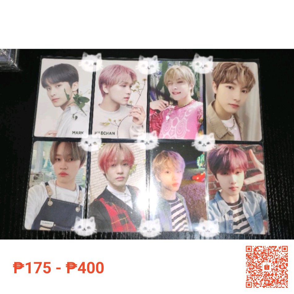 moorksells's tweet photo. wts lfb ph random nct dream 127 photocards

Jungwoo catharsis
Renjun dreaming
Chenle jisung hot sauce ygm
Chenle hello future kihno
Jisung hot sauce jc

I'm selling OFFICIAL NCT PHOTOCARDS (DREAM, 127) for ₱175 - ₱400. Get it on Shopee now! https://t.co/vu8aA0WiUn #ShopeePH https://t.co/S8giKMzfjx