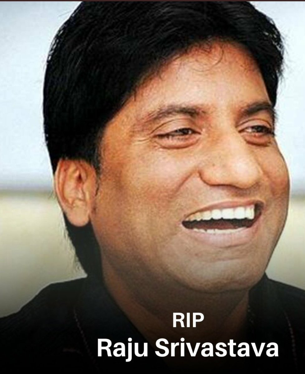 anubha1812's tweet photo. Rip Legend 
#rajusrivastava 

A great loss to the nation
You will be dearly missed 

Om Shanti 🙏 https://t.co/wuMTflNmVk