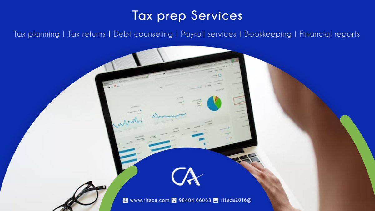 rits_associates's tweet photo. RITSCA provides a Tax prep Services
1. Tax planning's
2. Tax returns
3. Debt counselling
4. payroll service
Call us now for free quote.......
#ritsca #AuditingServices #TaxRefund #taxreturn #tax #taxplanning #bookeeping #BudgetAnalysis #debtcounselling #payrollservices #payroll https://t.co/GgCUlRgrd8