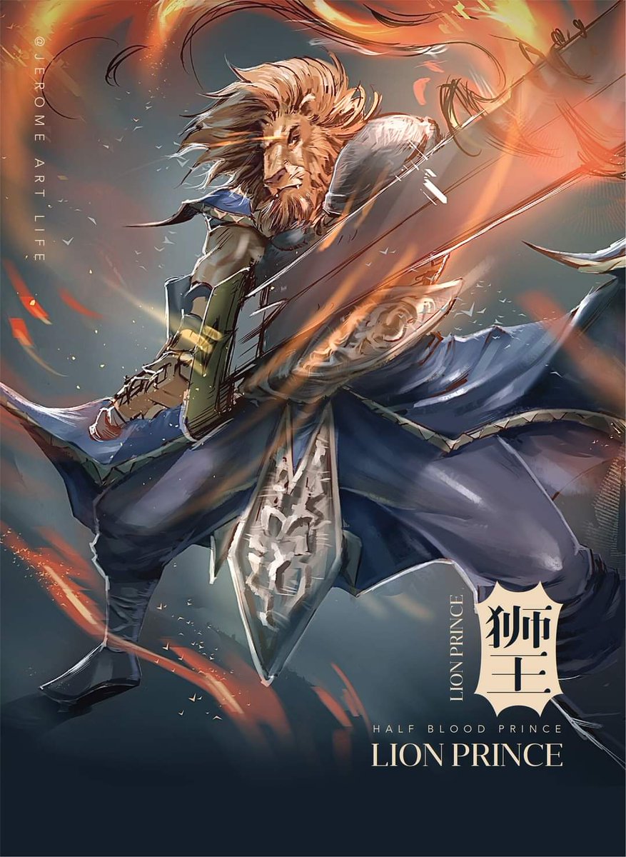 jeromeartlife's tweet photo. My lion Prince series of art print
#artptints #lionprince https://t.co/hQZthzt7n4