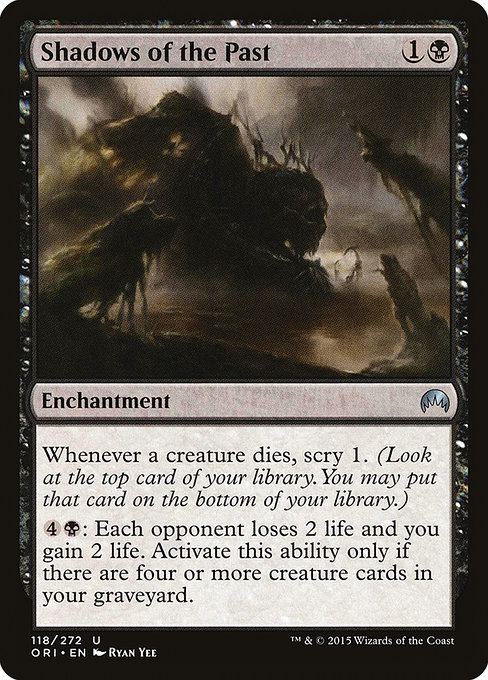 Shadows of the Past
Set: Magic Origins
Rarity: uncommon
Release Date: 2015-07-17