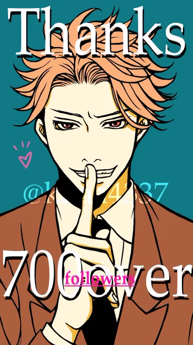 100いいね超えありがとうございます滅多にないので有難い!頑張りますそして新しくフォローしてくださった方々、更新はのんびりしておりますがよろしくお願いしますね700超えた時の記念待ち受け貼っておきます。 