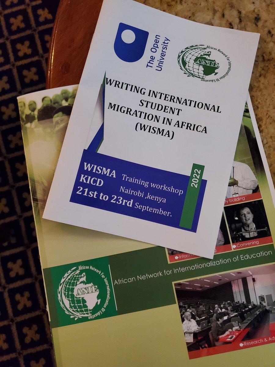 GunjanSondhi's tweet photo. Two years overdue, we are finally in #Nairobi together for the 'Writing #InternationalStudentMigration in #Africa' workshop funded by @BritishAcademy_ .  A joint effort between @ISMOU11 at   @OpenUniversity and African Network for Internationalization of Education #ANIE https://t.co/csAzGvXADl
