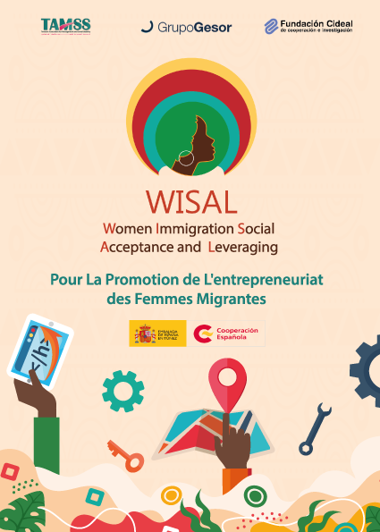 FundacionCIDEAL's tweet photo. Presentación del proyecto #WISAL, que impulsamos en #Túnez con el apoyo de @AECID_es junto a #TAMSS y @GrupoGesor, y posterior debate centrado en la creación de un itinerario formativo dirigido a #mujeres migrantes para el lanzamiento de una incubadora de #emprendimiento social. https://t.co/a8QvKZN7Zj
