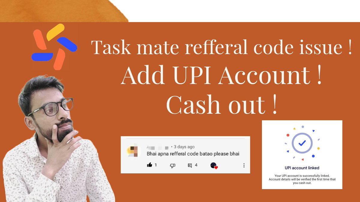 tech_gautam31's tweet photo. Google task mate refferal code issue ! 
Link: https://t.co/qwBpckWH7L
#taskmate #googletaskmate https://t.co/r0aufpUJwS