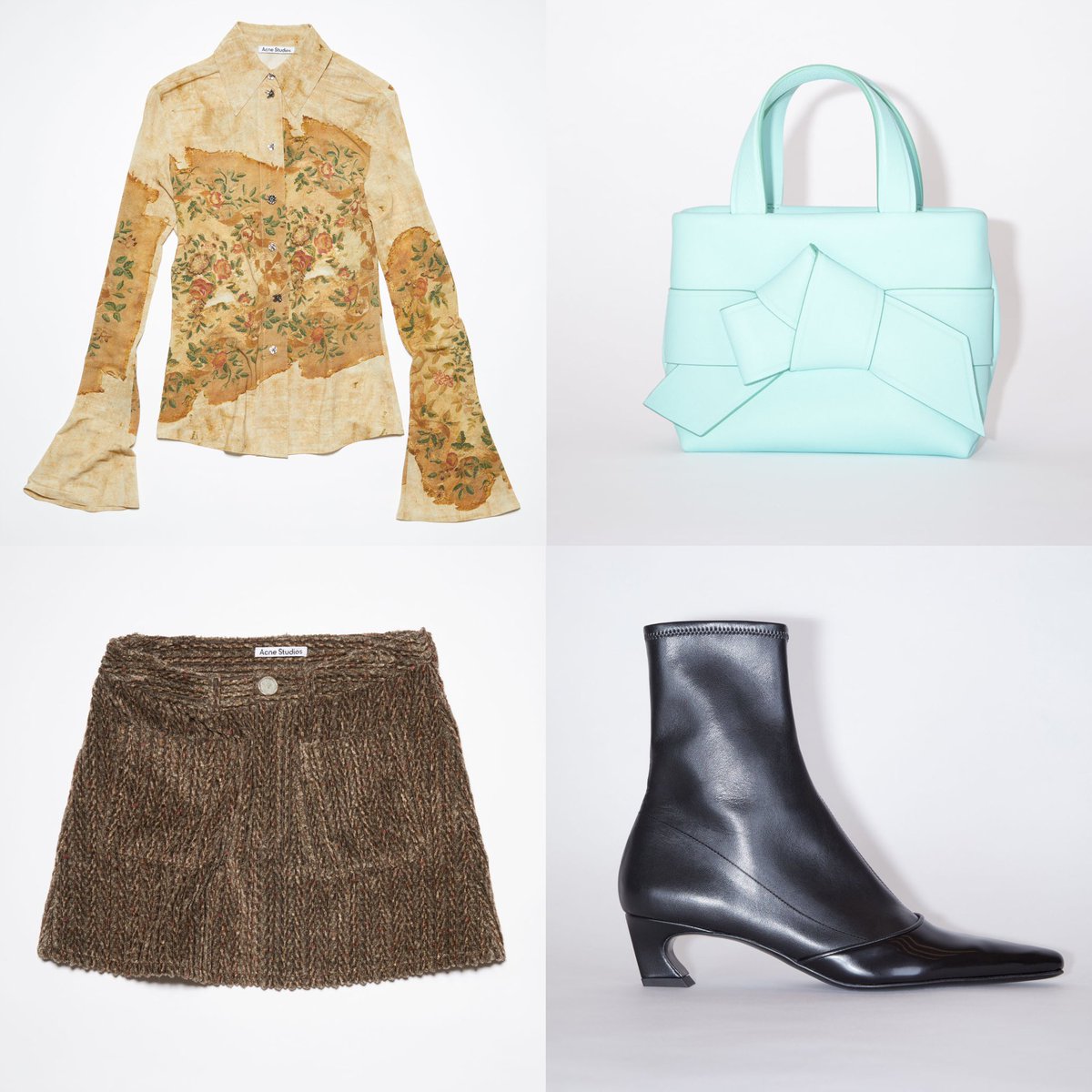 chaewoncloset's tweet photo. 220921 ELLE KOREA

브랜드: Acne Studios

품명: 롱 슬리브 카페트 프린트 셔츠
가격: 760,000원

품명: 코듀로이 미니 스커트
가격: 500,000원

품명: 마이크로 토트 
가격: 1,060,000원

품명: 힐 앵클 부츠
가격: 870,000원

#김채원 #CHAEWON #チェウォン
#르세라핌 #LE_SSERAFIM https://t.co/voBhXL7Sur