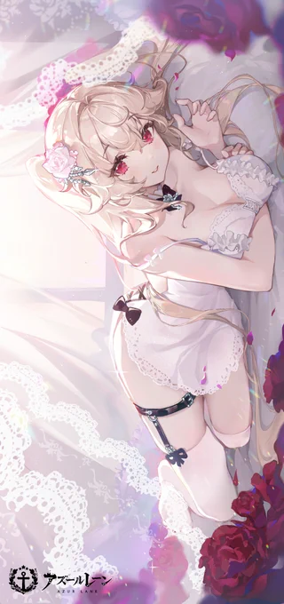 アズールレーン()のグッズ用イラストを 描かせて頂きました! ホワイトver 