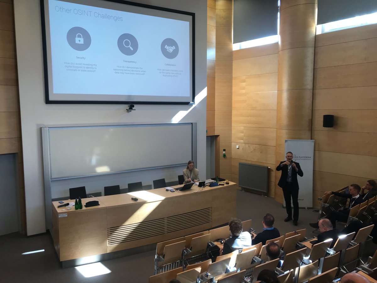 PolishPlatform's tweet photo. The 2nd day of the CINTIA 2022 analytical conference. The participants will be acquainted with new opportunities to improve their work. Also, we will present the @i_LEAD_Project.🗣️📢
#CINTiA2022 #criminalintelligence #analysis #criminalanalysis #lawenforcement #intelligence https://t.co/PyfMHa5dyC