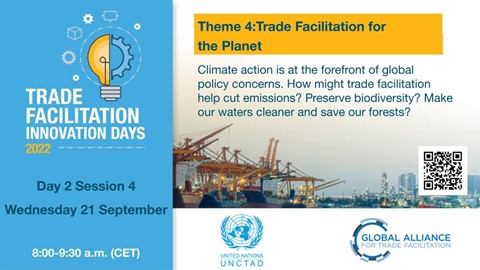 UNCTAD_TLB's tweet photo. π‘Welcome to the second day of #TFID22!
Sign up now to engage in captivating discussions on innovation for the future of #tradefacilitation
https://t.co/uO1sJUwDat
See what is happening today: https://t.co/mWcncGtcsk