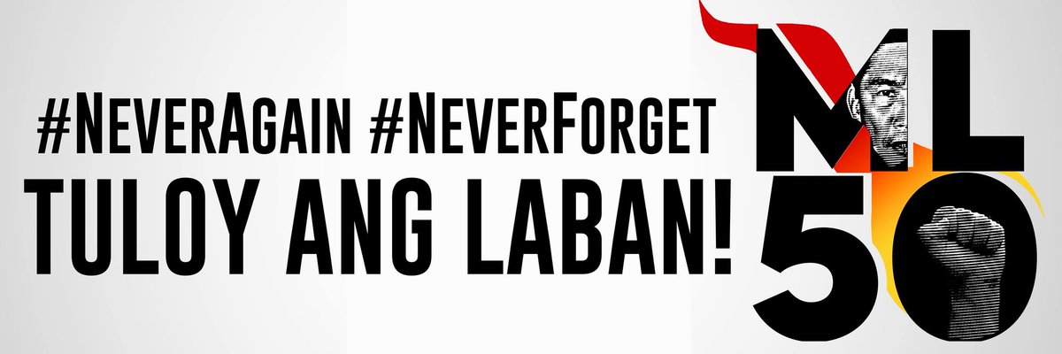 arcelo_ian's tweet photo. @KevinKalbo "FERDINAND EDRALIN MARCOS"
THE GREATEST LOOTER AND THIEF IN PHILIPPINE HISTORY! SI JOMA SISON AY REBELDENG TUTA, APOLOGIST AT KAIBIGANG ALIPORES NI MARCOS!
MOVE IN! NOT MOVE ON. #NeverForget #NeverAgainToMarcoses #ML50 #MarcosMagnanakaw #JomaSisonKaibigangTutaNiMarcos https://t.co/j1723kDzQx