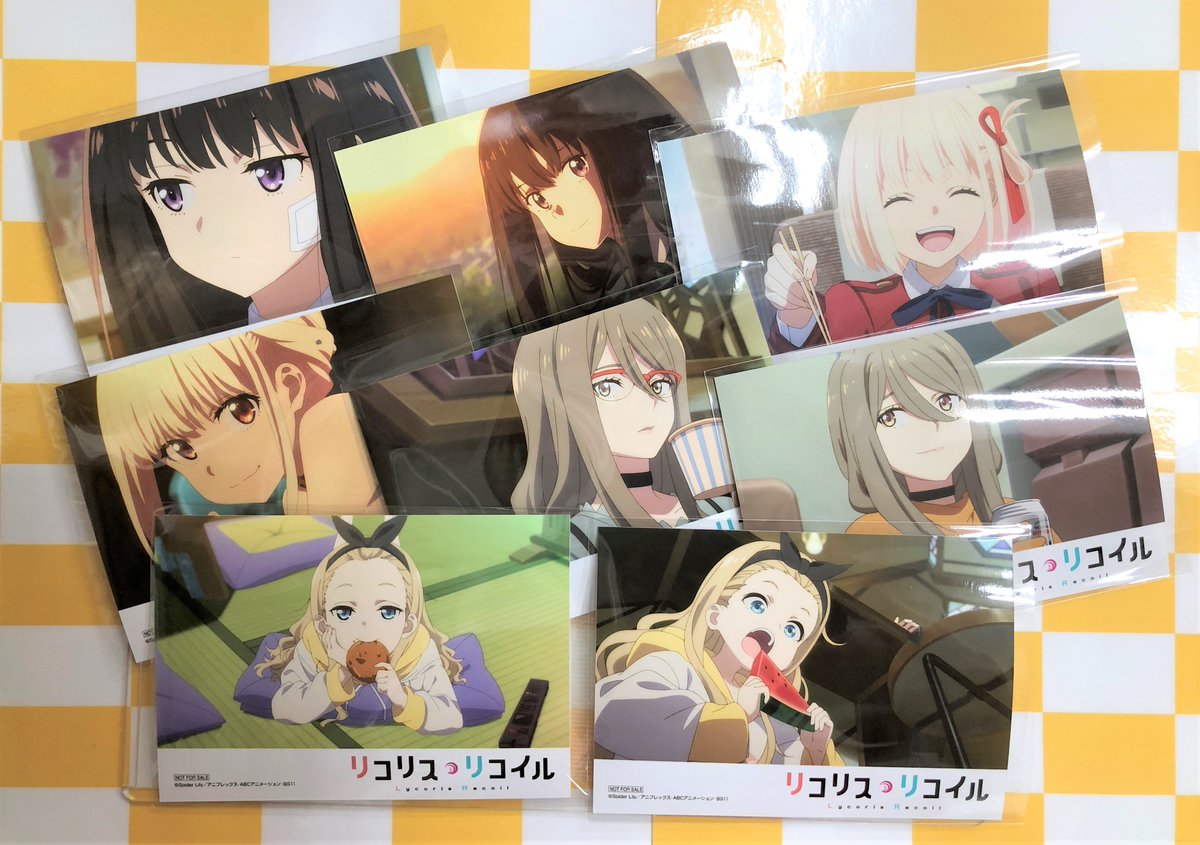 namba_gema's tweet photo. 【イベント/フェア】
TVアニメ「リコリス・リコイル」
Blu-ray&amp;DVD1巻 発売記念した
イベントやフェアも開催中✨

アニメも熱い展開が続くリコリコ から
まだまだ目が離せませんっ‼️

詳細はコチラ⇓
https://t.co/9HiKiaxorK

#喫茶リコリコ支店巡回中
#リコリコ https://t.co/oGQRhkDR7w