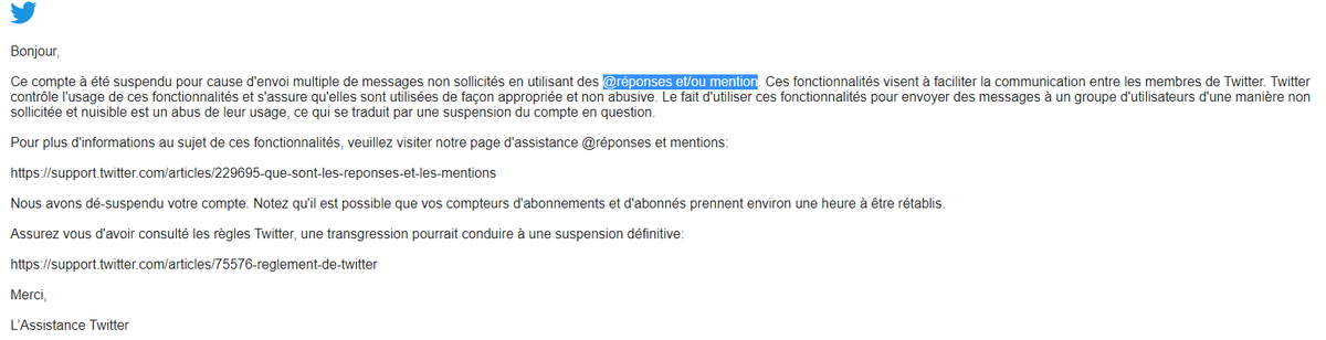 RDelinfo's tweet photo. Notre outil (API) est bloqué par @TwitterFrance pour une fonction qu'on n'utilise pas.
J'ai fait un réclamation pour débloquer notre API.
Je rappel qu'il suffit de se désabonner @RDelinfo si on ne veut pas avoir son actualité dans son fil https://t.co/tW8SweWvmb