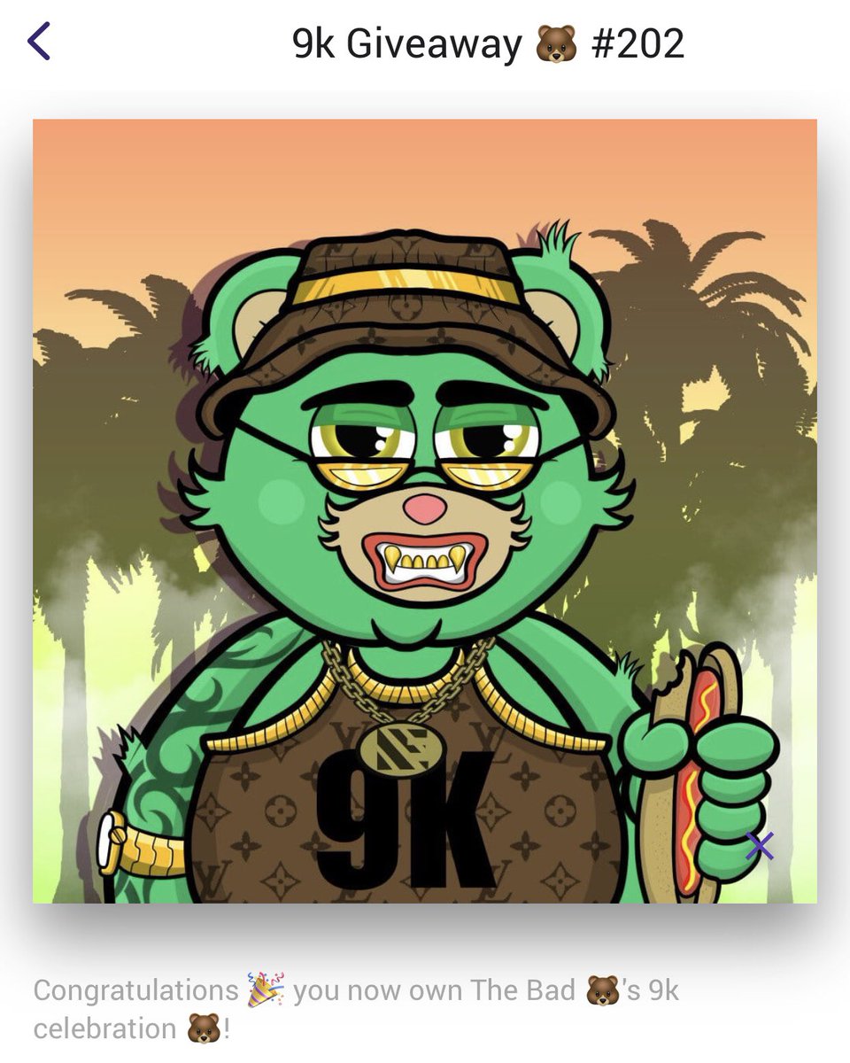 po_karlo's tweet photo. Congratulations on reaching 9k followers, @ScottieTash! 🍾🍾🍾

Thank you for Mr Green 9k #BadBears🔥🐻 https://t.co/IwXekuuB5H