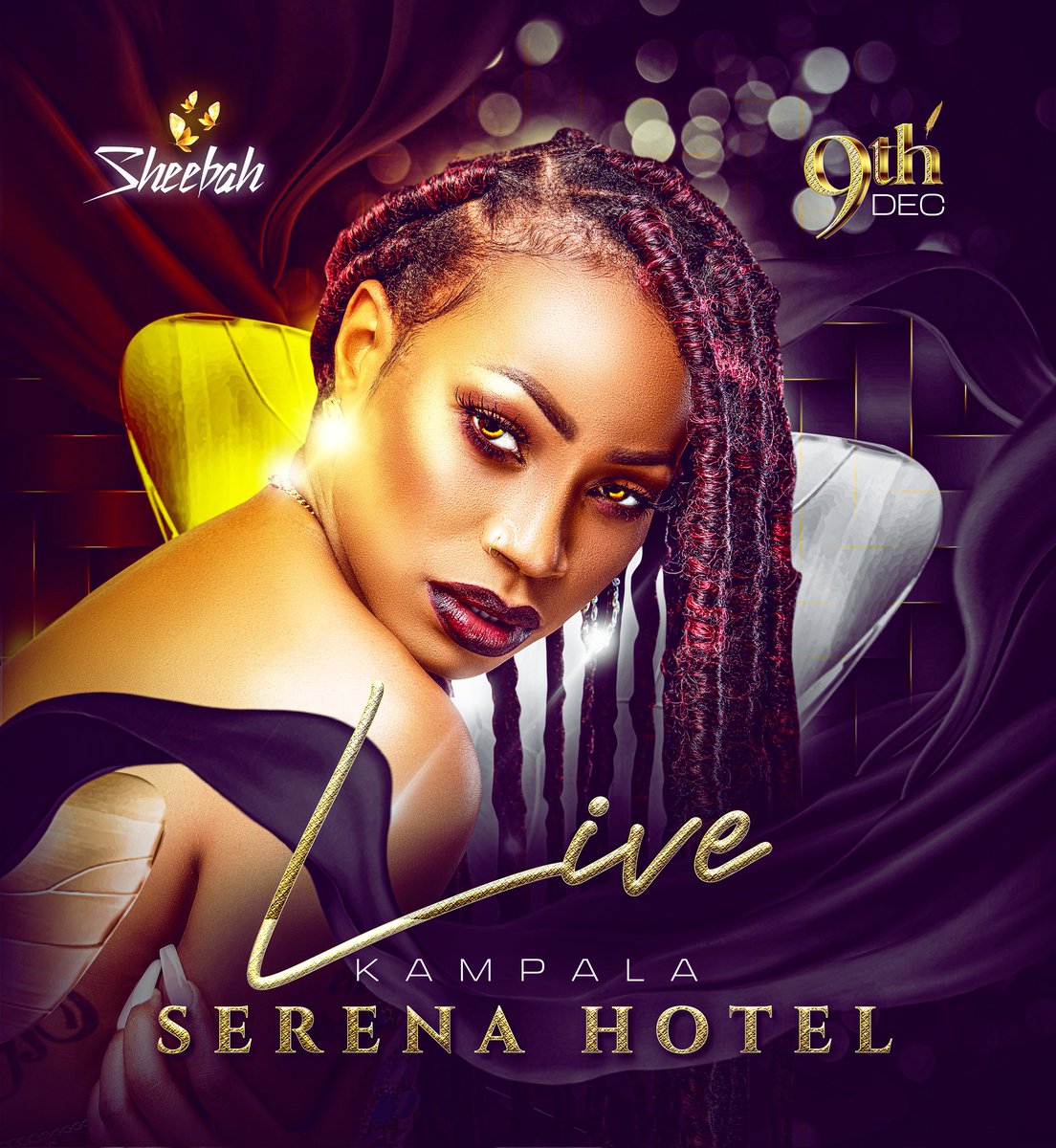 Ksheebah1's tweet photo. Is this giving Main poster vibes or ?!! 

Yas 🔥 or 👎 

#SheebahLive9thDecSerena https://t.co/lKvF0Ub8yx