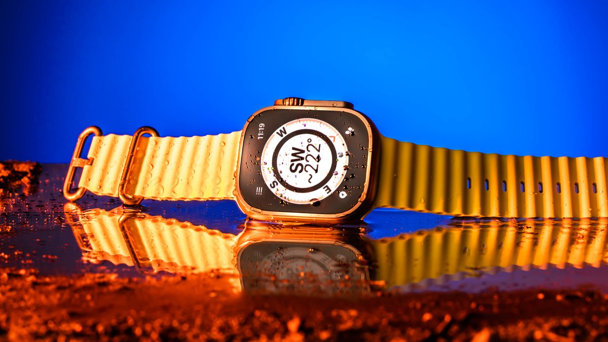 Jamesco's tweet photo. Spent some time in the studio with the dazzlingly rugged Apple Watch Ultra this week.  

https://t.co/Kq5eEC5Hef https://t.co/VTDfnULF5u