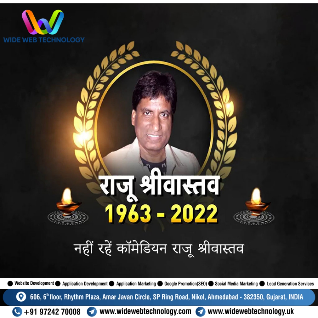 widewebtechno's tweet photo. Legend with zero haters . A Legend will always a legend... Best comedian at all time. A Big Star Lost From Industry… May You Soul RIP 
#rajushrivastav #wwt #Wideweb #widewebtechnology #vijaykotadiya https://t.co/AvG7X9AkwJ