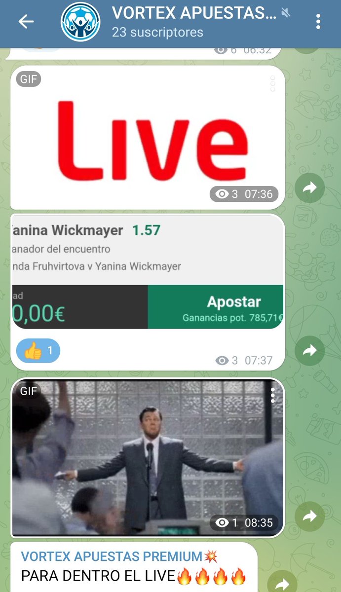 PARA DENTRO EL LIVE EN MENOS DE UNA HORA 🔥🔥🔥

ENTRA EN NUESTRO GRUPO DE TELEGRAM Y NO TE LOS PIERDAS