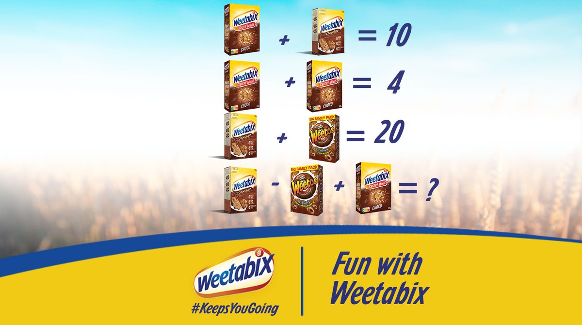 WeetabixEA's tweet photo. Happy Wednesday! Here is our trivia of the day to changamsha you. Share your answers below. #FunWithWeetabix https://t.co/n52x3go60v