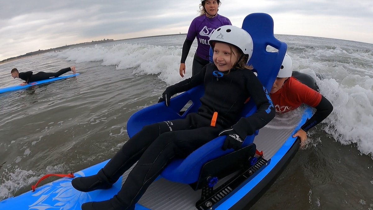 SurfingEngland's tweet photo. Mid week positive news! 🌊 What happens when 5 organisations come together with one great idea? The ocean should be a place for everyone &amp; @SouthShieldsCIC are true drivers of this! Read the story: https://t.co/AvZg4ScW3M https://t.co/mIz2e9tdc0