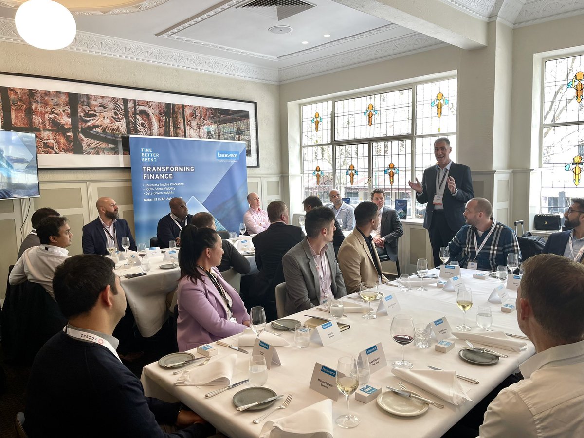 ACCESS05087460's tweet photo. Today we heard from 16 #CFOs discussing “How Finance Leaders Leverage Hype automation for Fast Time-to-Value.” In a Melbourne Roundtable hosted by @basware https://t.co/xA2XxrDK83