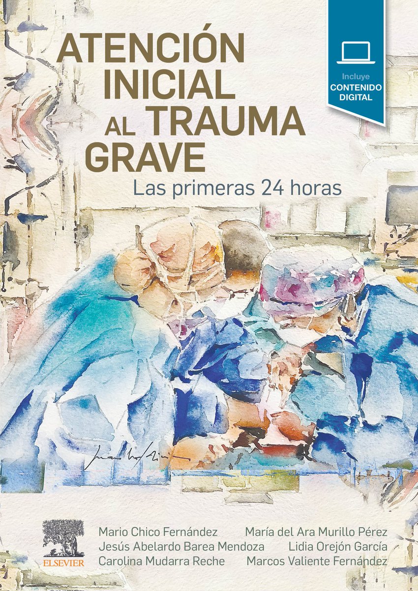 Para mediados de noviembre estará nuestro nuevo libro. Trauma grave y trabajo en equipo, que va a ser. Os iremos informando. Esperemos que os guste