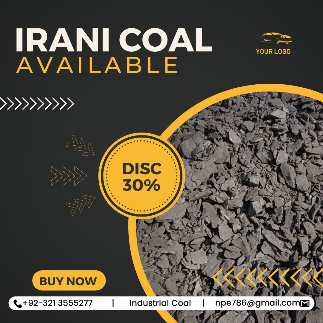 coaltraders_'s tweet photo. IRANI COALS AVAILABLE ON VERY REASONABLE PRICES NOW AVAILABLE IN AROUND THE COUNTRY.
.
.
#industrialcoal #coalforsale #ImportedCole #coalbusiness #indonesiancoal #coalinpakistan #coals #coalsell #coalminer #coalville #Afghan #afghanicoal #buyandsell #coaltrading #B2B https://t.co/HzdzcgM0Vl