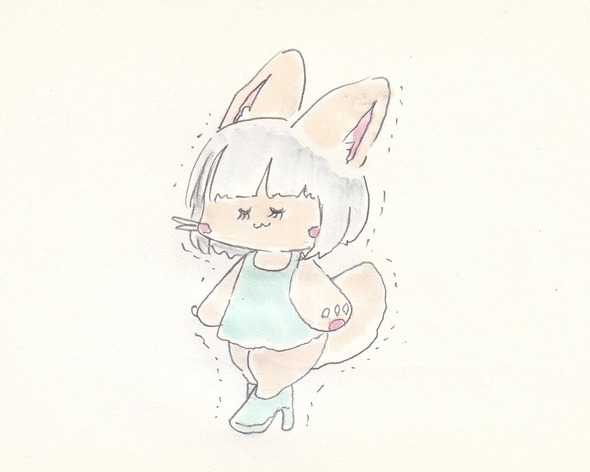 ナナチ(メイドインアビス) 「ハイヒールに挑戦するナナチちゃん。#イラスト #メイドインアビス 」|けだまのイラスト