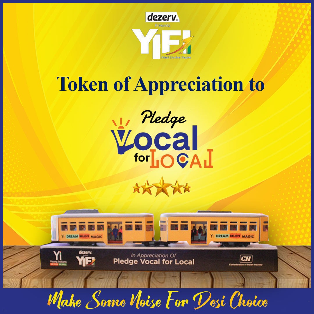 pledgev4l's tweet photo. Pledge Vocal for Local is very much delighted for the Token of appreciation presented to it by Dezerv.
#pledgevocalforlocal #youngindian #entreprenuer #startup #westbengal #WBIDC #ICAI #easternindia #financialconclave #startupbusiness #bengal #tokenofappreciation #dezerv https://t.co/XEMsfH4ybN