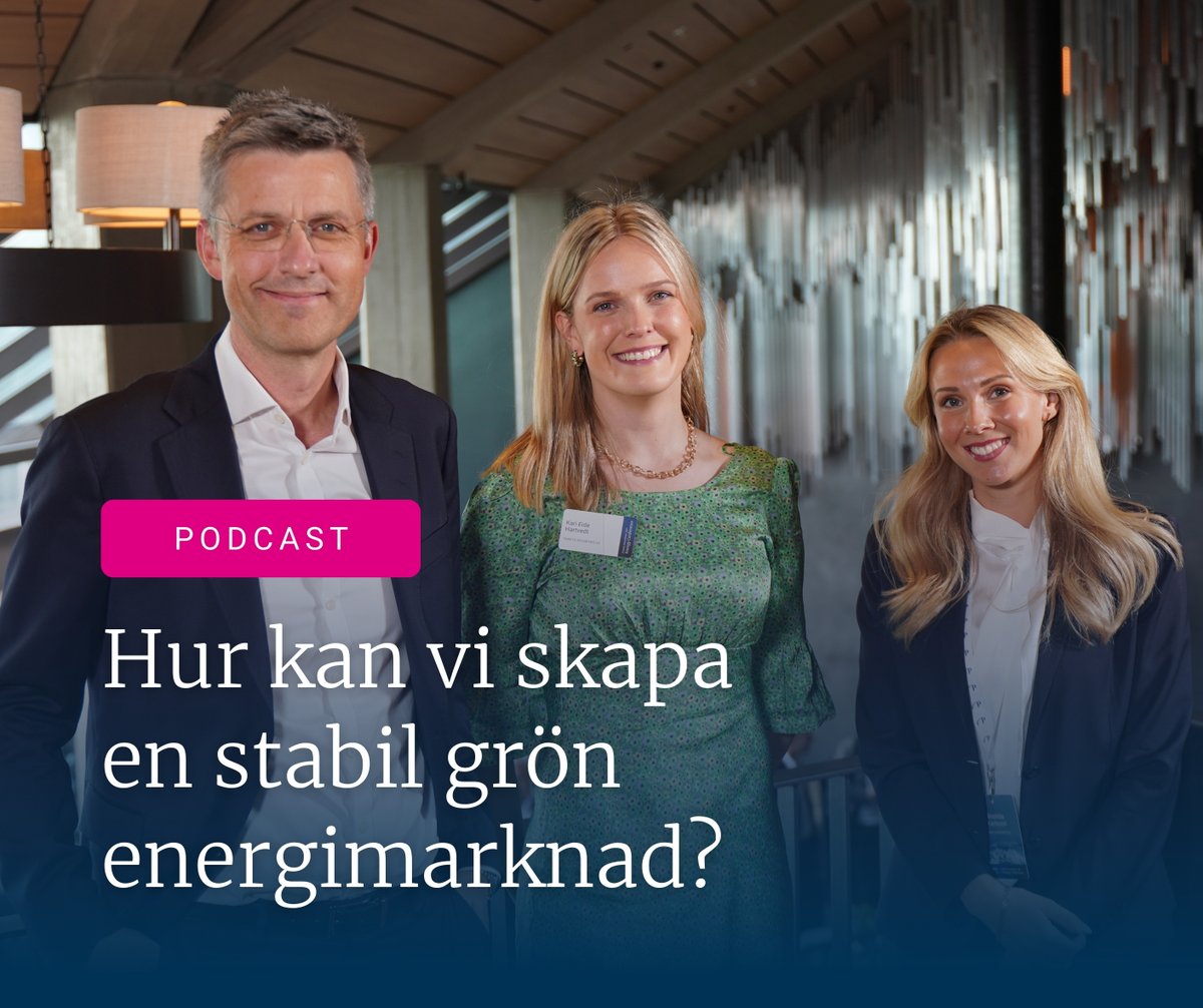 Energitransformationen skapar många möjligheter, men också utmaningar. Ren energi är både volatil, komplex och sätter press på infrastrukturen. 

Vi diskuterar hur mjukvarusystem, elhandel, datainsamling och analys kan bidra till en stabilare elmarknad ⚡️

open.spotify.com/episode/5P54Jt…