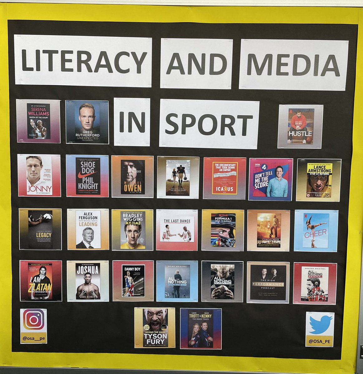 OSA_PE's tweet photo. Our wonderful new displays courtesy of @Mr_FergusonPE! Great work! 

#TeamOSA https://t.co/D8Y6469GEU