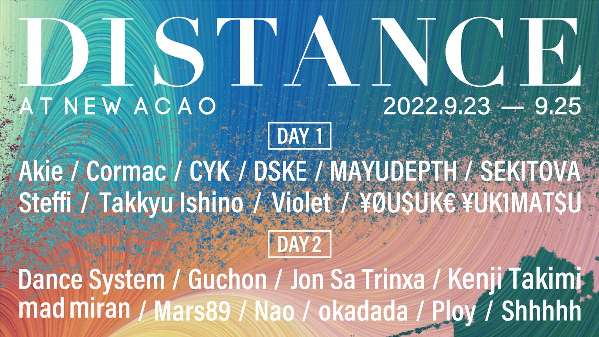 DISTANCE tweet media