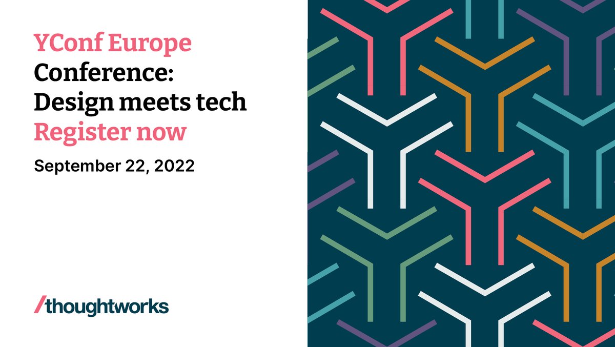 thoughtworks's tweet photo. YConf Europe is tomorrow! Join us to discover how collaboration between #design and #tech creates real customer value. Last chance to register! https://t.co/wuuS0QCfX8 #YConf https://t.co/kljfYkde2m