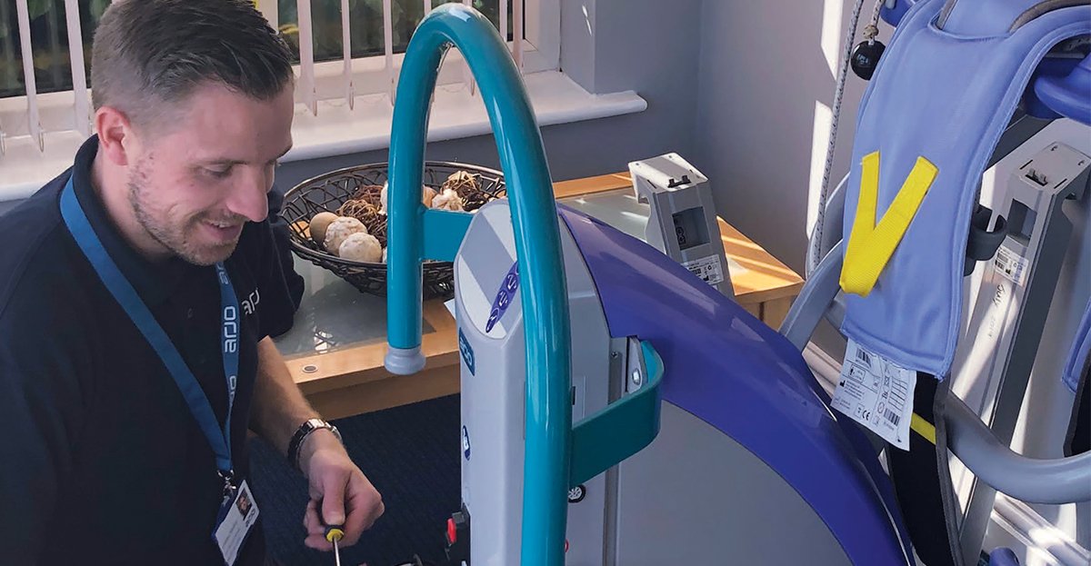 ArjoUKI's tweet photo. During scheduled maintenance, Arjo technicians are trained to thoroughly inspect your equipment to address problems before they occur to minimise equipment downtime.
Learn more about Arjo Service: https://t.co/Zj6a9J4q7u
#arjoservice #empoweringmovement #arjouk https://t.co/FfevT2U5Ym