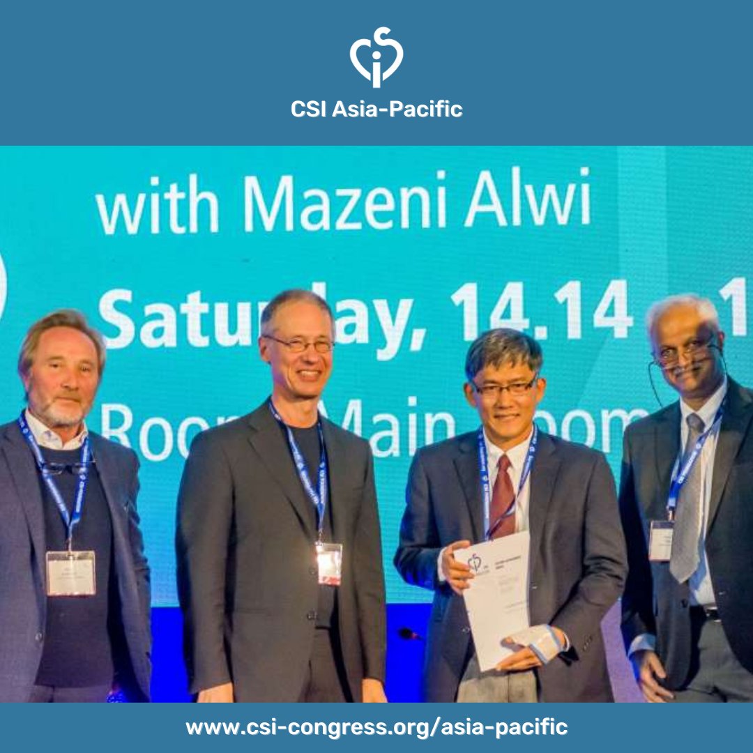 CSIcongress's tweet photo. #Throwback to the interview & award ceremony with Mazeni Alwi at #CSIAP 2019.
Join us in Bangkok, Oct 28-30, 2022 for an interview with @DrBharatDalvi from the Glenmark Cardiac Centre Mumbai.
Register now: https://t.co/CCg2WaLa5a
#cardiology #Cardiotwitter #CSIAP2022 https://t.co/K6gITteAfZ
