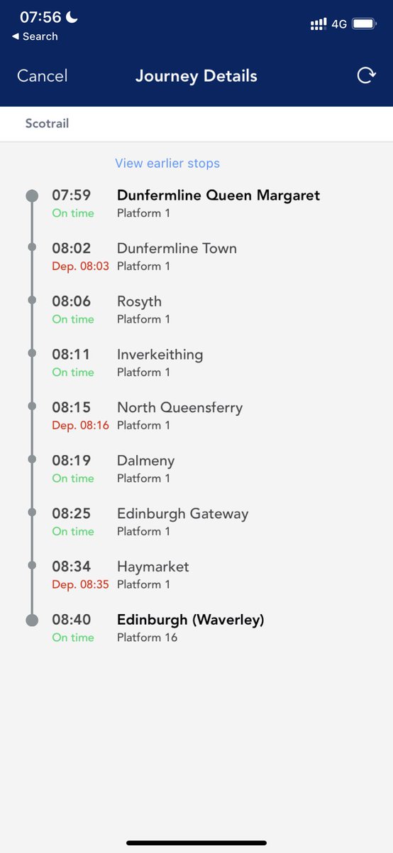 bigpg's tweet photo. ⁦@ScotRail⁩ why do you keep running a 2 carriage train at peak times? The 7:59 from Dunfermline Queen Margaret to Edinburgh is consistently reduced in size. https://t.co/RwHbldOd6g