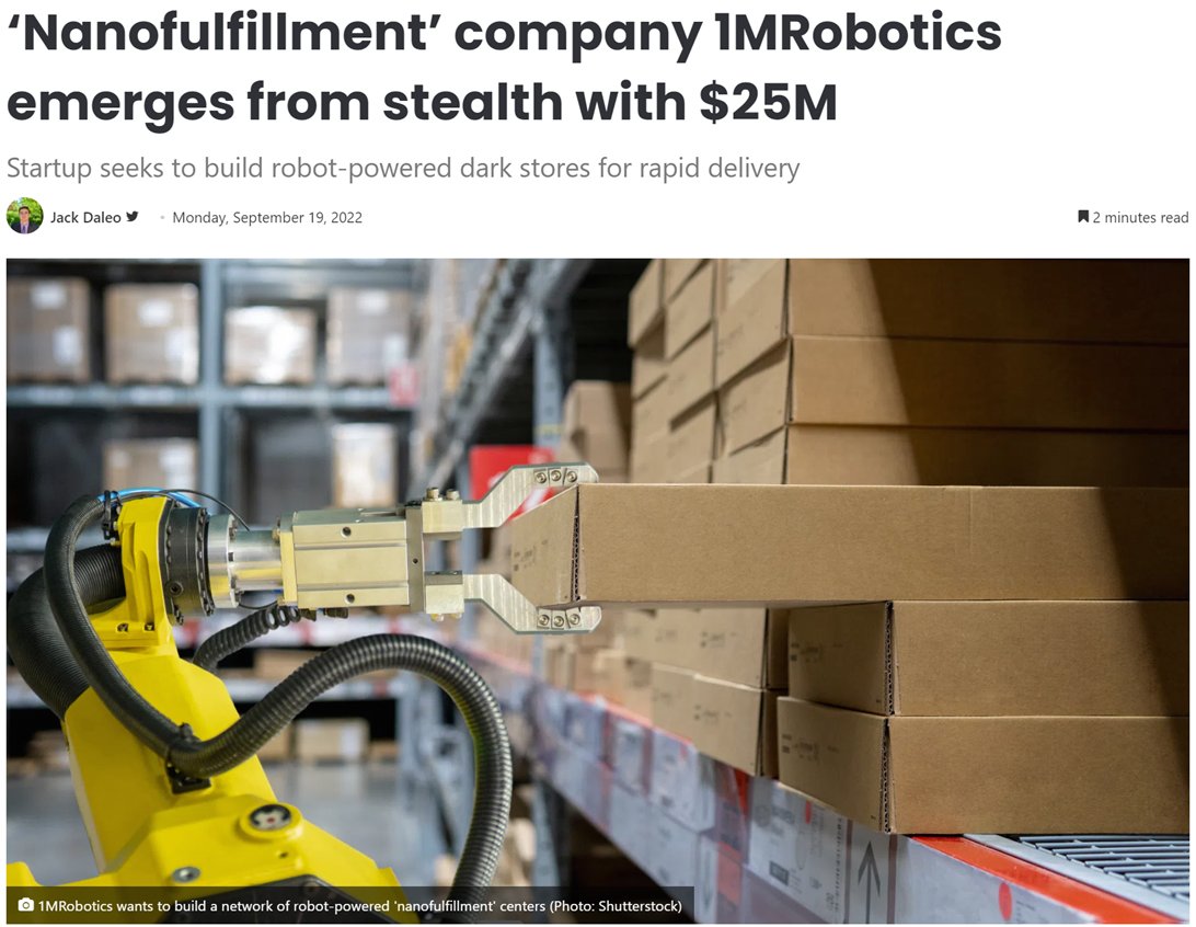 xpand_today's tweet photo. Thank you @FreightWaves for helping us spread the word 🦾
#1mrobotics #roboticdarkstore #nanofulfillmentcenter https://t.co/ZmxLwAfOlZ