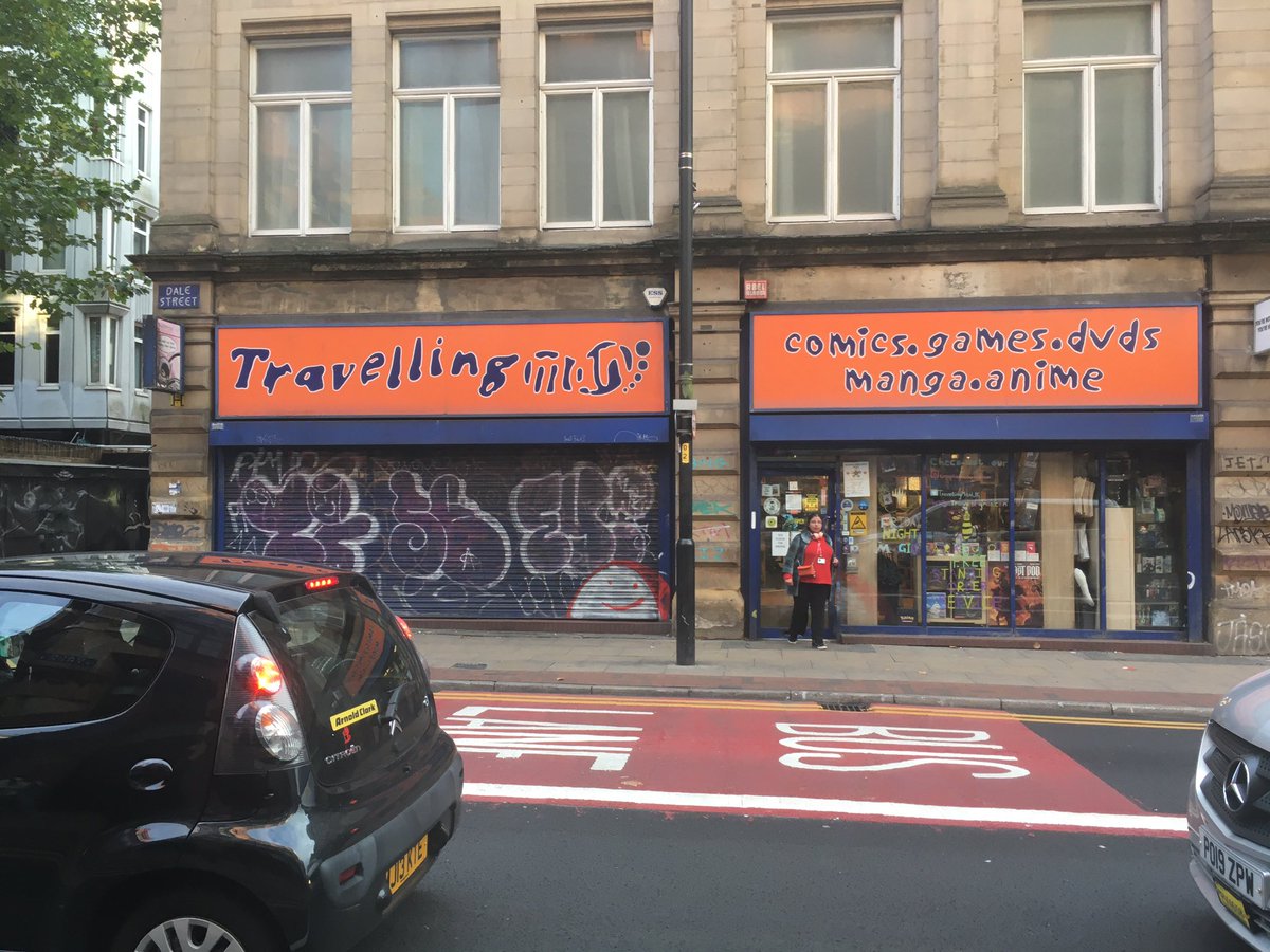 stuffByBez's tweet photo. Popped into @TravellingManUK Manchester. A gorgeous comic selection. 

And I was excited to see some games from friends @emmalarkins @Helvetiq https://t.co/d0Fn3Qghhg