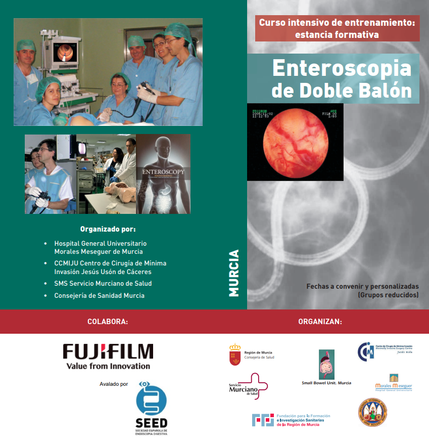 SEEDendoscopia's tweet photo. SEEDendoscopia avala el curso intensivo práctico de #Enteroscopia de Doble Balón que se celebrará del 19 al 21 de octubre en el HGU Morales Meseguer @Murciasalud y en la Facultad de Veterinaria de Murcia @fac_mur @ccmijesususon #endoscopia
➡️ https://t.co/0A7PC6GS6x https://t.co/AIzxFaEieg