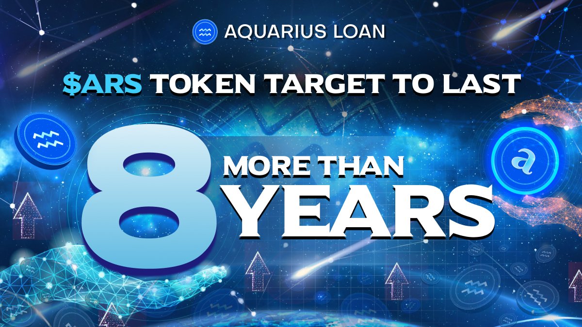 AquariusLoan's tweet photo. $ARS #token rewards are targeted to last for more than 8 years⌛

The use of the $ARS token will see rewards generated for both lenders and borrowers using the #LendingProtocol; there will also be rewards for liquidity providers who supply liquidity to the platform💵 https://t.co/1FfnS0pj2C
