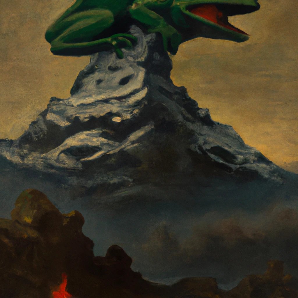 maybe one of the most bizarre #swissvolcanos, at least for now...
opensea.io/collection/swi…

#NFTs #opensea #dalle2 #art #AIArtwork