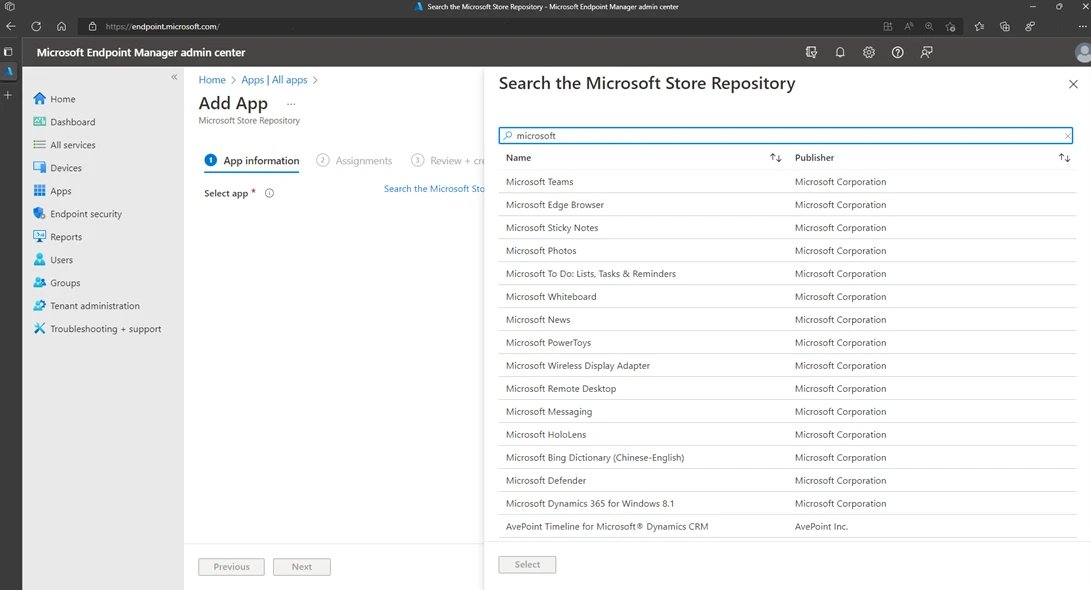 Integrating the Microsoft Store app catalog with #MSIntune with expanding app content available in the Microsoft Store on Windows, a richer experience around app deployment and update controls, and the ability to easily assign&amp;uninstall apps to users/devices. #memcm #mempowered