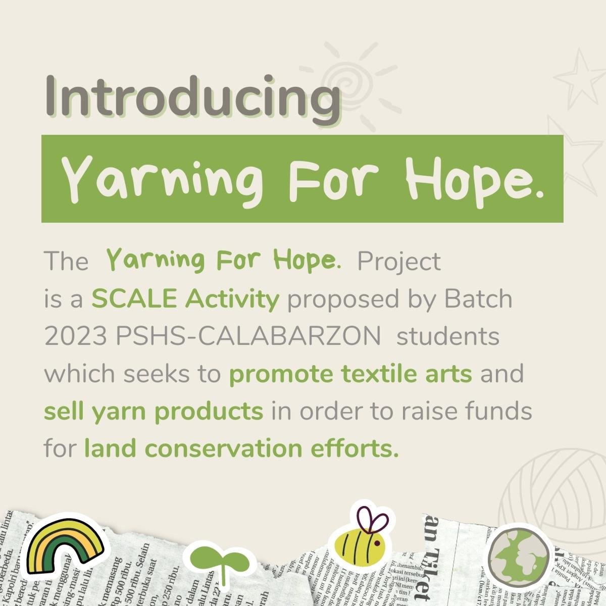 YarningForHope's tweet photo. Sino nga ba kami❓🤔

Check out the post below to learn more about our project, Yarning for Hope 💚

#CrochetingSoon
#YarningForHope https://t.co/pqy2LIzrB7