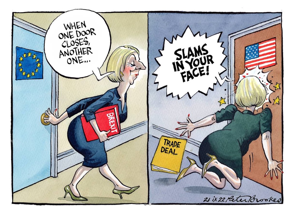 Brexit has delivered nothing of any benefit for the UK. Instead it’s damaging our economy. 
Walking away from the world’s biggest free trade area - on our doorstep - was a dreadful mistake. 

#Brexit was built and sold on lies