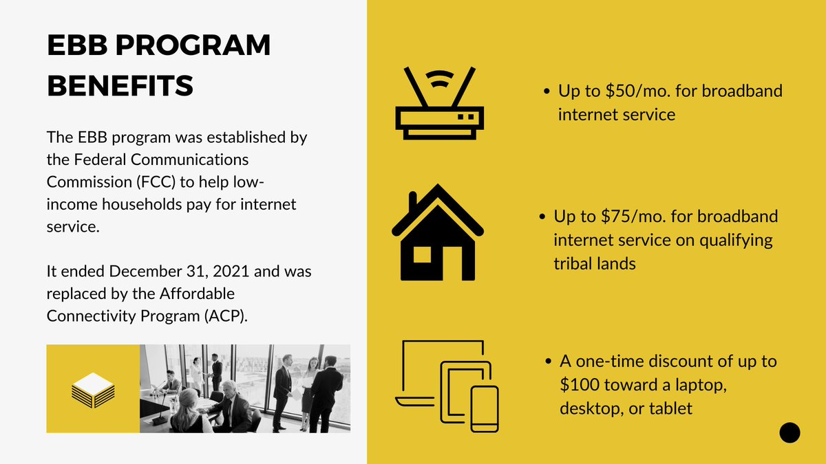 gospeedcheck's tweet image. The Emergency Broadband Benefit is an FCC program to help families and households struggling to afford internet service during COVID-19. 
Let&apos;s take a look at it!
#internetplan #internetaceess #internetprogram #internetassistance