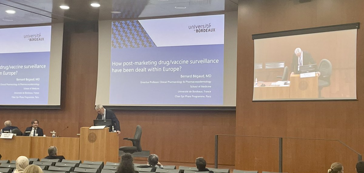 karine_palin's tweet photo. #ISoP2022Verona is starting with a high level presentation by Bernard Bégaud and thoughts dedicated to our dearly missed ❤️‍🩹 Prof Giampaolo Velo within #Eu2P consortium. https://t.co/8OXcPv4Vvb
