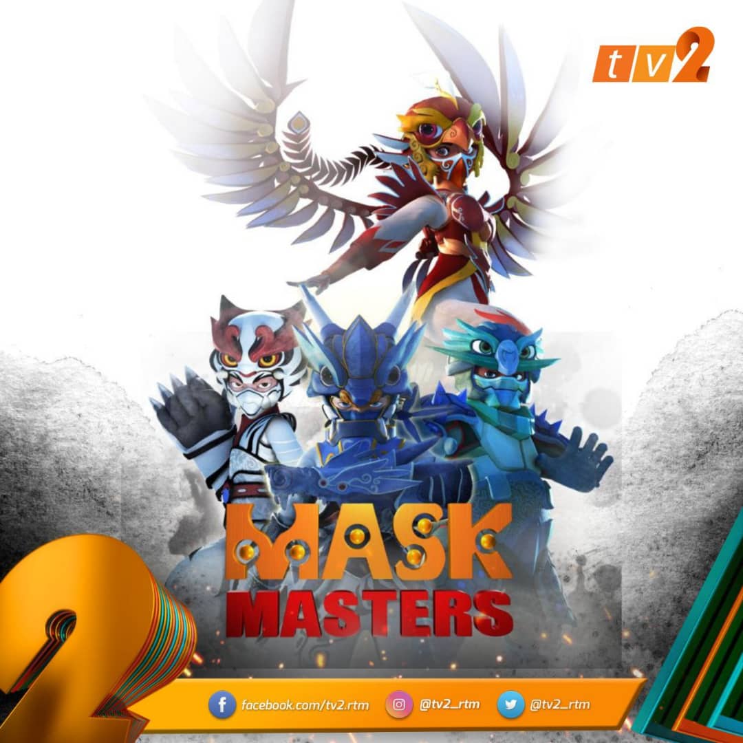 tv2_rtm's tweet photo. 🔹 Istimewa buat adik-adik, jom saksikan animasi #MaskMaster [Ep. 8] pukul 6:30 petang ini di TV2. 

#TOONON2 https://t.co/A14Akjyem3